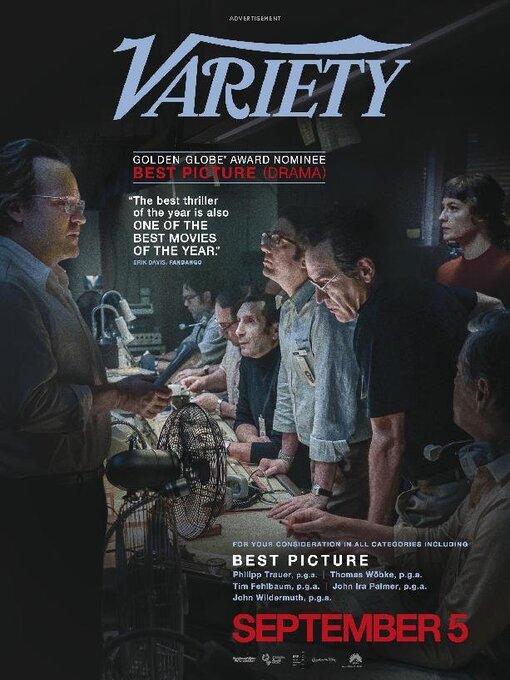 Title details for Variety by Penske Media Corporation - Available